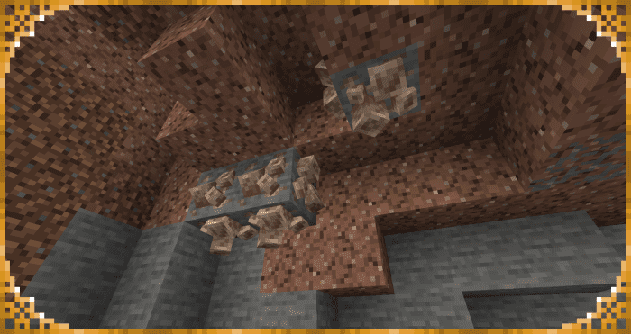Ore Clusters Addon (1.20) – MCPE/Bedrock Mod — screenshot 7