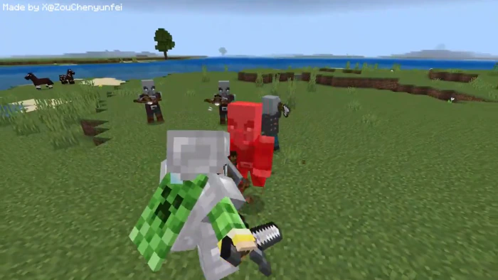 Flappy Blocky Resource Pack (26.x, 1.21) – MCPE/Bedrock Animation Pack — screenshot 2