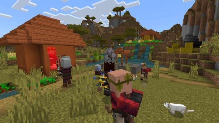 Flappy Blocky Resource Pack (26.x, 1.21) – MCPE/Bedrock Animation Pack — screenshot 5