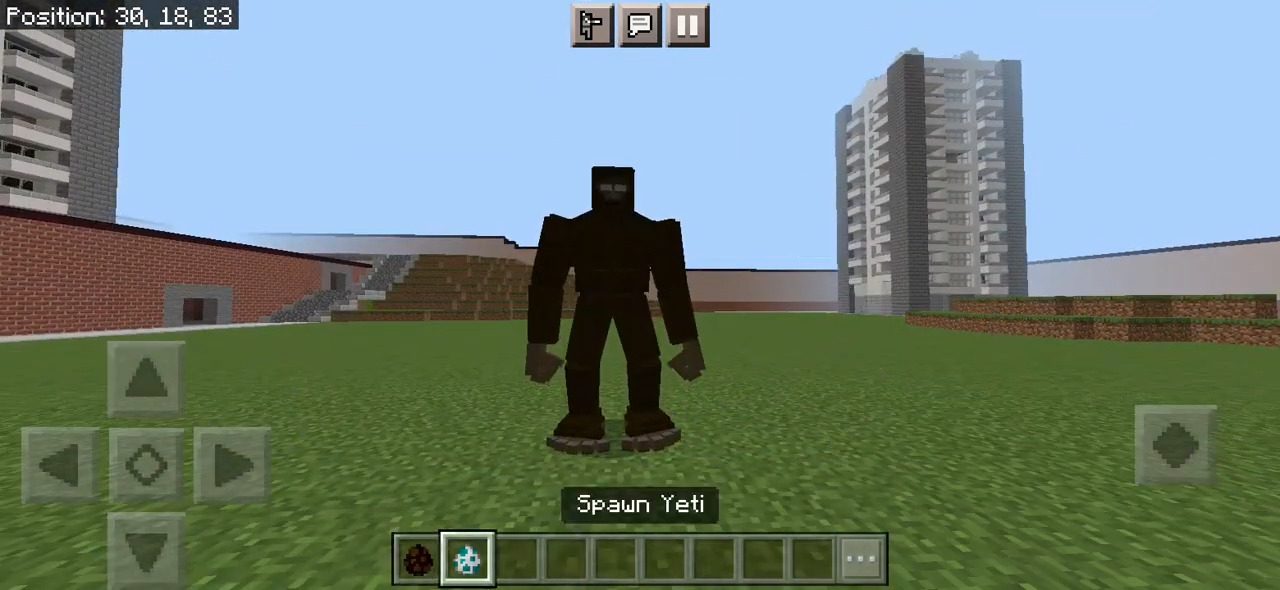 BigFoot & Yeti Addon (1.19) – MCPE/Bedrock Mod — screenshot 3