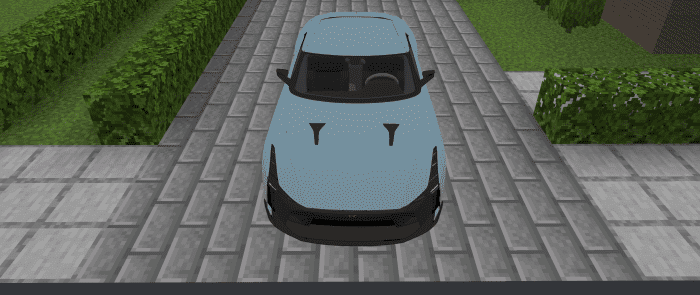 Italdesign Nissan GTR-50 Addon (1.19) – MCPE/Bedrock Mod — screenshot 7