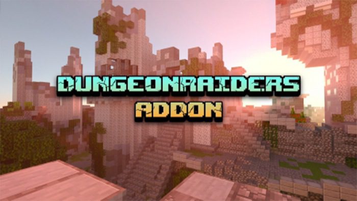 Dungeon Raiders Structures Addon (1.19) – MCPE/Bedrock Mod