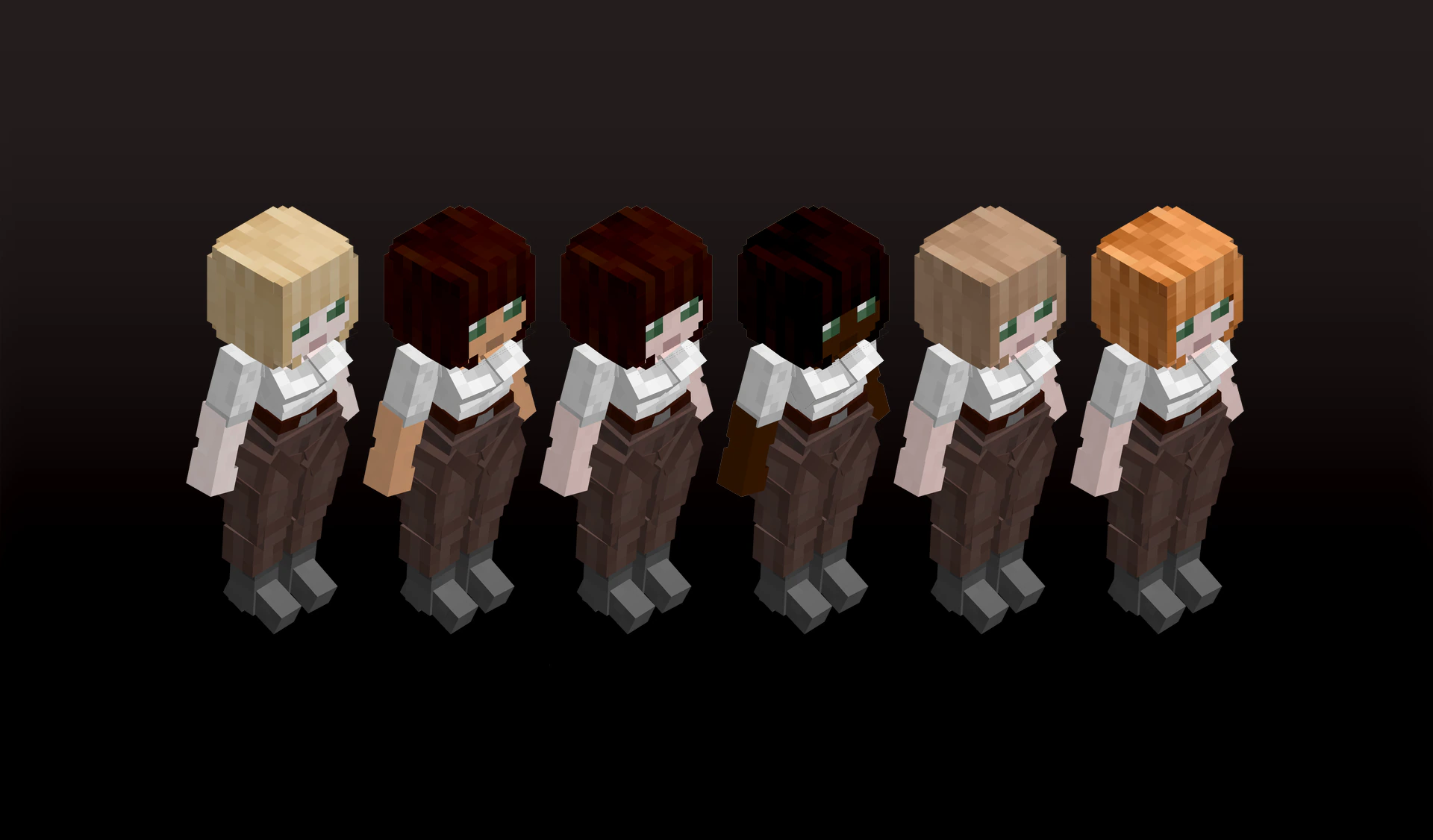 Village Girls Texture Pack (26.x, 1.21) – MCPE/Bedrock — screenshot 2