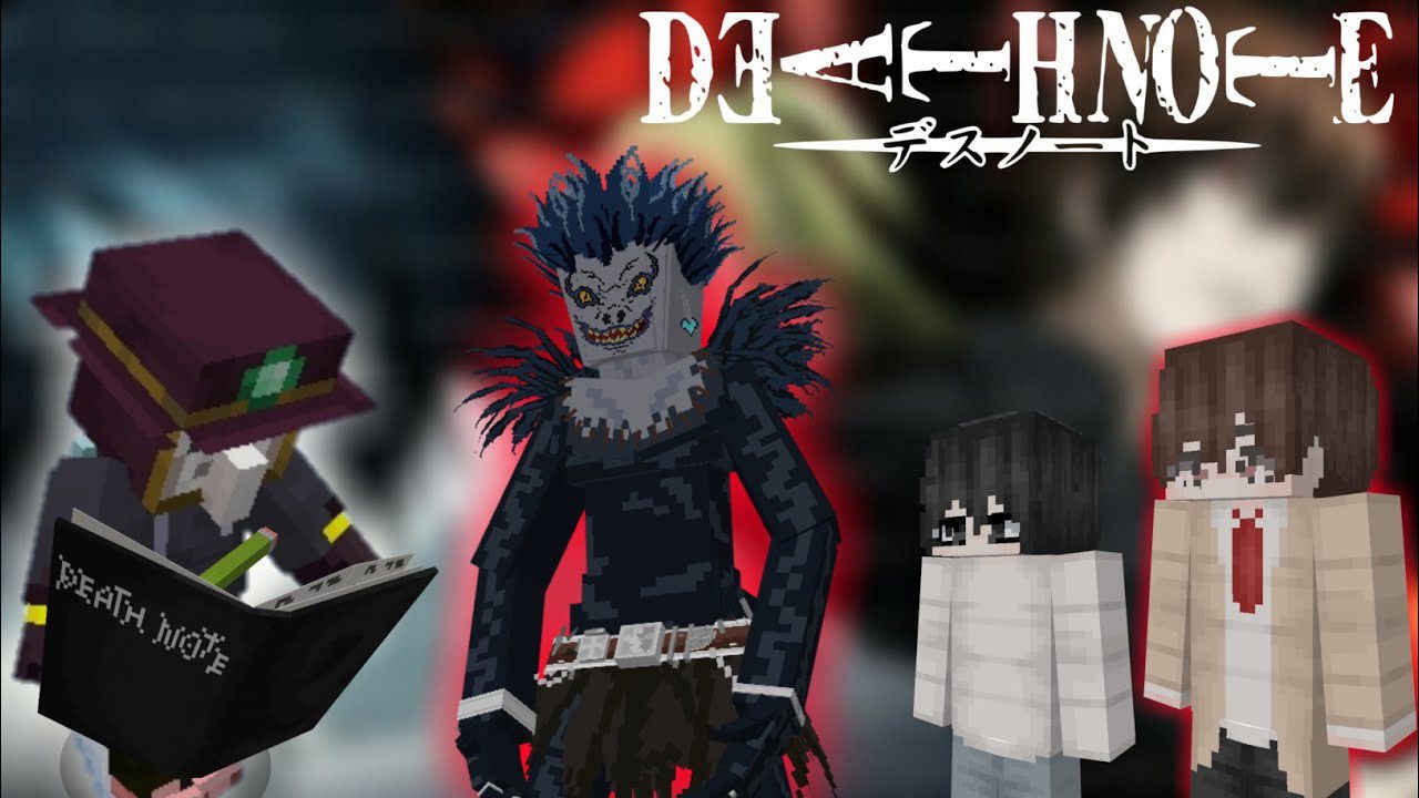 Death Note Addon (1.19) – MCPE/Bedrock Mod