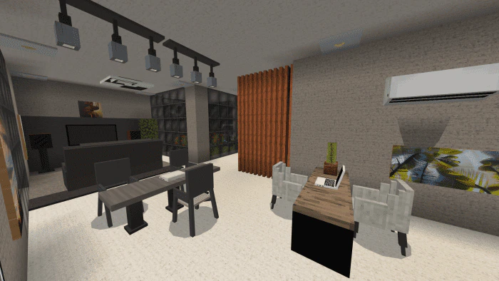 Simple Modern Furniture Addon (1.19) – MCPE/Bedrock Mod — screenshot 5