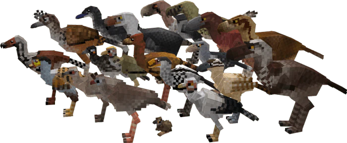 Aviancraft: Seriemas Addon (1.19) – MCPE/Bedrock Mod — screenshot 8