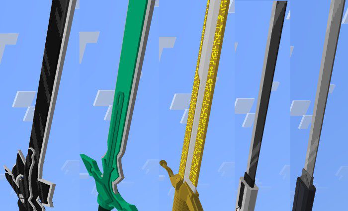 TheVeis's Legendary Swords Addon (1.20, 1.19) – MCPE/Bedrock Mod — screenshot 1