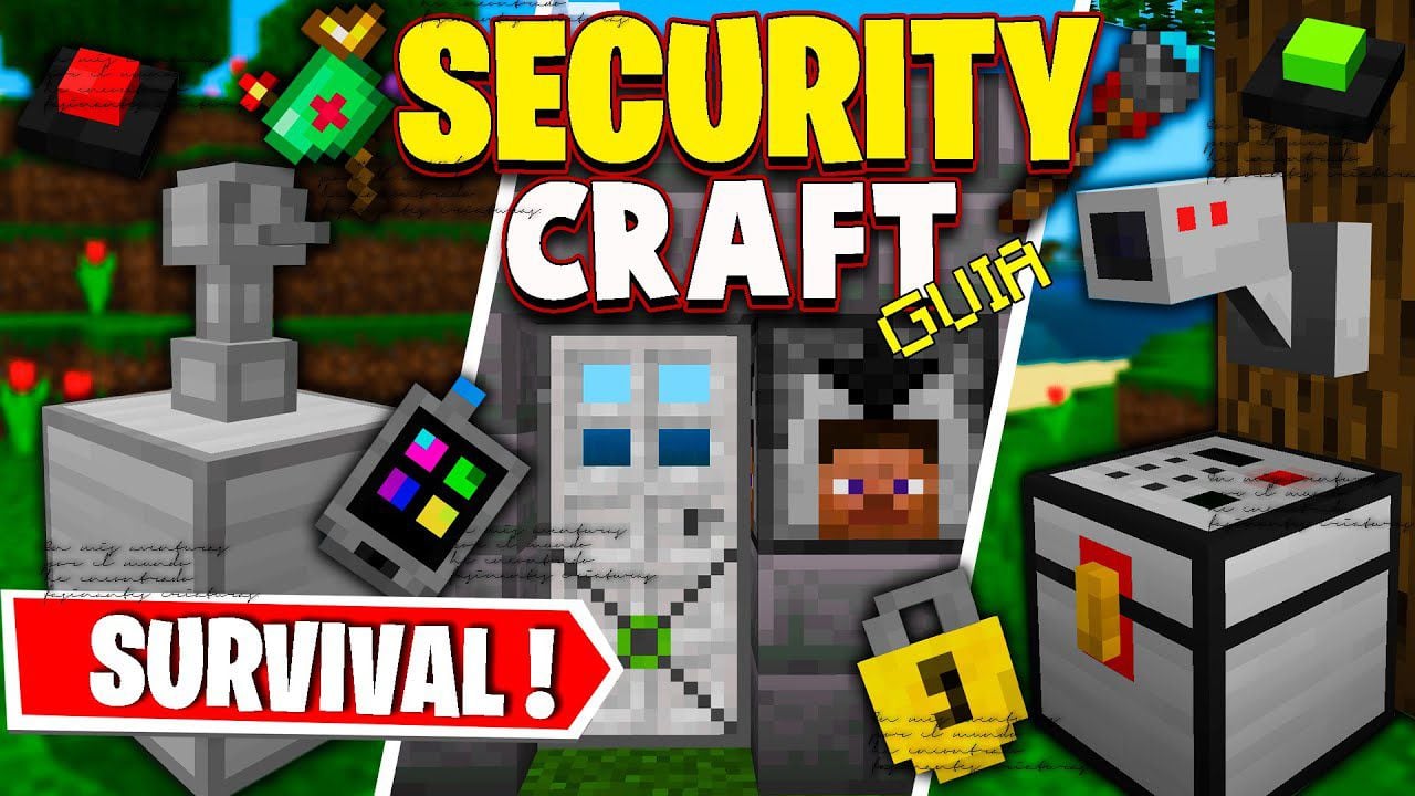 Security Craft Addon (26.x, 1.21) – Bedrock Edition Mod