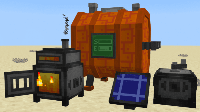 Factory Machinery Addon (1.20, 1.19) – MCPE/Bedrock Mod — screenshot 3