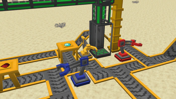 Factory Machinery Addon (1.20, 1.19) – MCPE/Bedrock Mod — screenshot 5