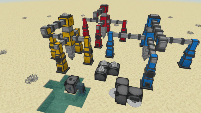 Factory Machinery Addon (1.20, 1.19) – MCPE/Bedrock Mod — screenshot 6