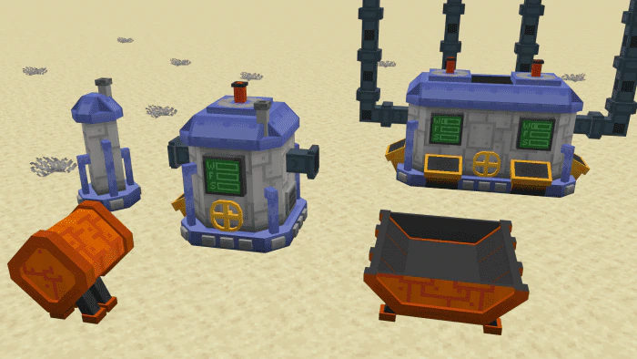 Factory Machinery Addon (1.20, 1.19) – MCPE/Bedrock Mod — screenshot 8