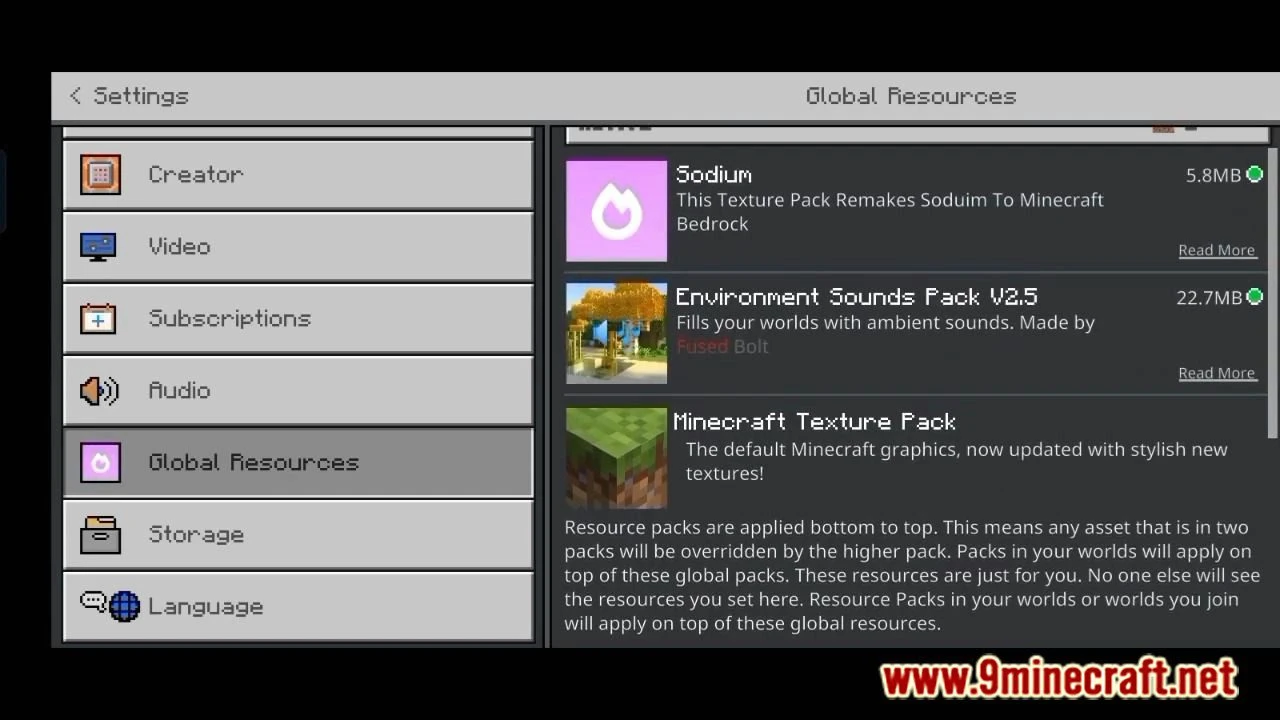 Sodium Texture Pack (1.19) – Remake Sodium Mod to MCPE/Bedrock — screenshot 1