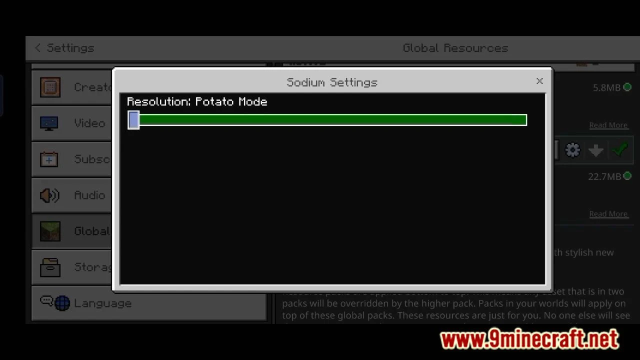Sodium Texture Pack (1.19) – Remake Sodium Mod to MCPE/Bedrock — screenshot 2