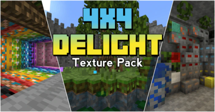 Delight [4x] Resource Pack (26.x, 1.21) – MCPE/Bedrock