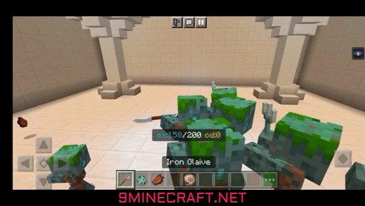 3D Combat Addon (26.x, 1.20) – MCPE/Bedrock Mod — screenshot 1