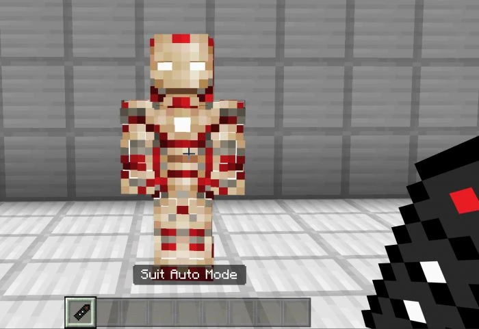 Iron Man Addon (1.20, 1.19) – MCPE/Bedrock Mod — screenshot 4