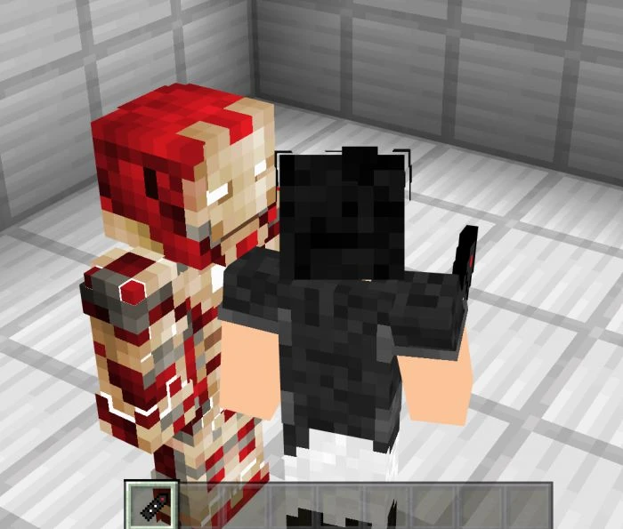 Iron Man Addon (1.20, 1.19) – MCPE/Bedrock Mod — screenshot 8