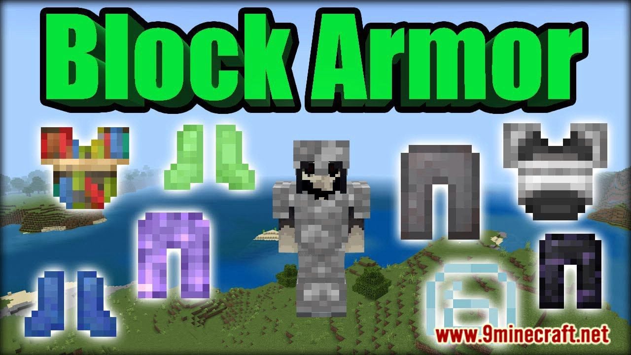 Block Armor Addon (1.20, 1.19) – MCPE/Bedrock Mod