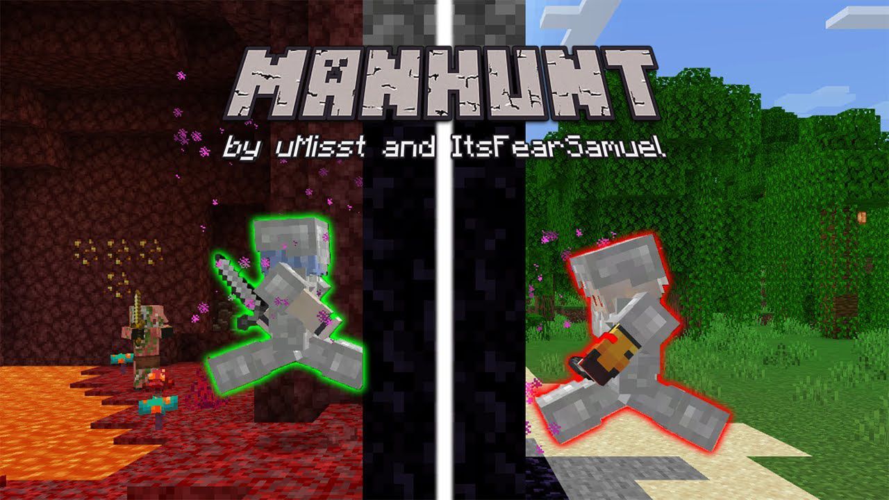 ManHunt Addon (1.20, 1.19) – MCPE/Bedrock Mod