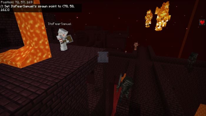 ManHunt Addon (1.20, 1.19) – MCPE/Bedrock Mod — screenshot 1