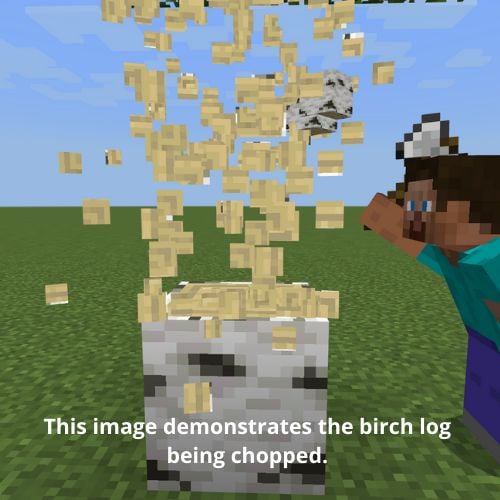 Instant Tree Chop Addon (1.26+) – MCPE/Bedrock Tree Decapitator Mod — screenshot 2