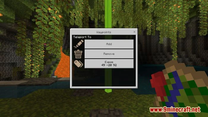 Chetty's Waypoints Addon (1.20, 1.19) – MCPE/Bedrock Mod — screenshot 8