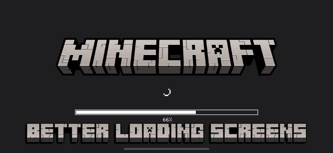 Better Loading Screens Texture Pack (26.x, 1.21) – MCPE/Bedrock