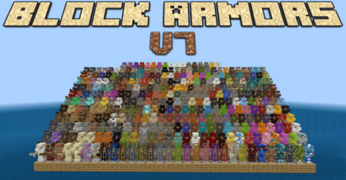Block Armor Addon (1.20) – MCPE/Bedrock Mod
