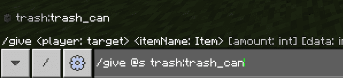Trash Can Addon (1.20) – MCPE/Bedrock Mod — screenshot 1