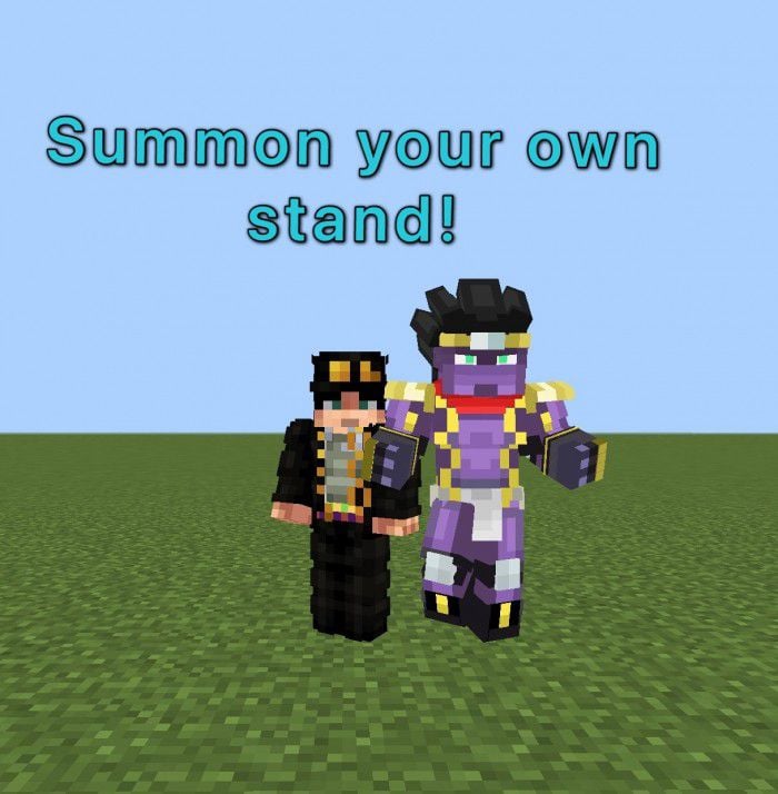 JoJo's Bizarre Adventure Stand Disc Addon (26.30+, 1.21) – MCPE/Bedrock Mod — screenshot 2