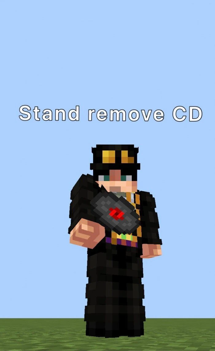JoJo's Bizarre Adventure Stand Disc Addon (26.30+, 1.21) – MCPE/Bedrock Mod — screenshot 3
