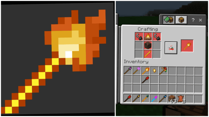Crazy Wands Addon (1.20, 1.19) – MCPE/Bedrock Mod — screenshot 4