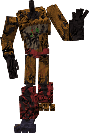 FNAF Security Breach Ruin Addon (1.20, 1.19) – MCPE/Bedrock Mod — screenshot 1