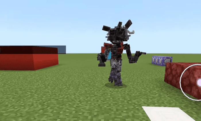 FNAF Security Breach Ruin Addon (1.20, 1.19) – MCPE/Bedrock Mod — screenshot 6