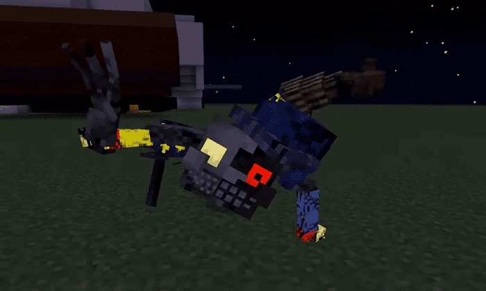 FNAF Security Breach Ruin Addon (1.20, 1.19) – MCPE/Bedrock Mod — screenshot 7