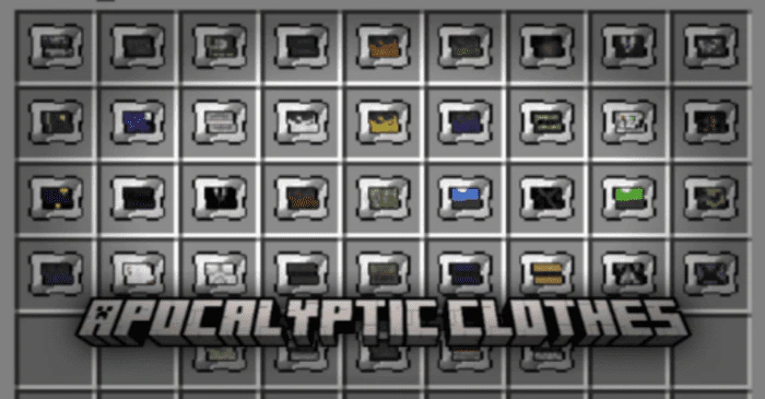 Apocalyptic Clothes Addon (1.20) – MCPE/Bedrock Mod