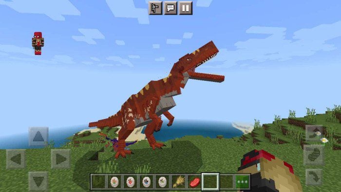 Jurassic World Fan Update Addon (1.20, 1.19) – MCPE/Bedrock Mod — screenshot 2