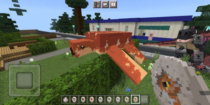 Jurassic World Fan Update Addon (1.20, 1.19) – MCPE/Bedrock Mod — screenshot 7