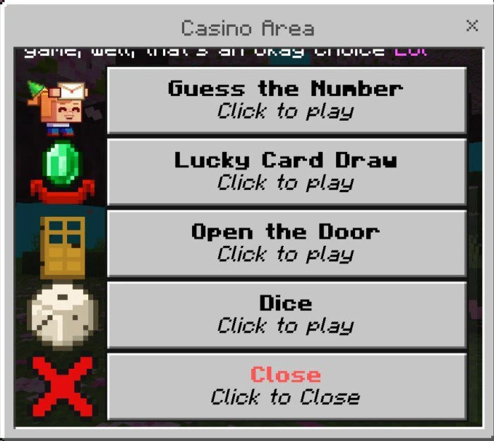 Casino Addon (1.20) – MCPE/Bedrock Script — screenshot 4