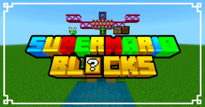 Super Mario Blocks Addon (1.19) – MCPE/Bedrock Mod