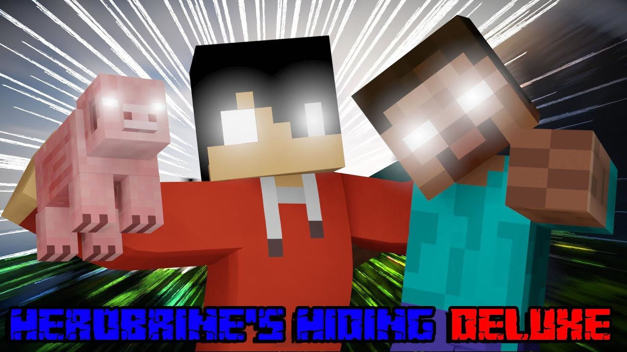 Herobrine's Hiding Deluxe Addon (1.19) – MCPE/Bedrock Mod