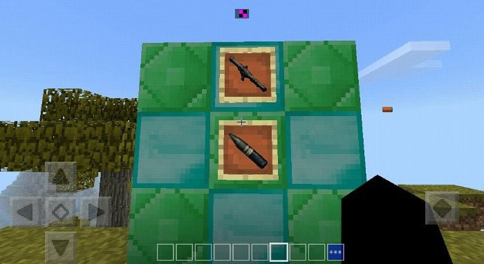 Rocket Launcher Addon (1.19) – MCPE/Bedrock Mod — screenshot 1