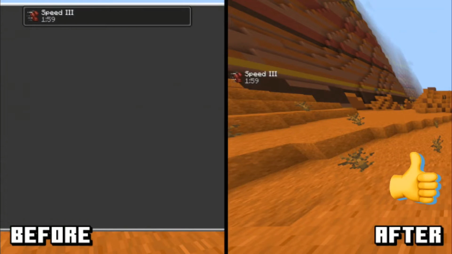 Mob Effects HUD Texture Pack (1.21, 1.20) – MCPE/Bedrock — screenshot 1