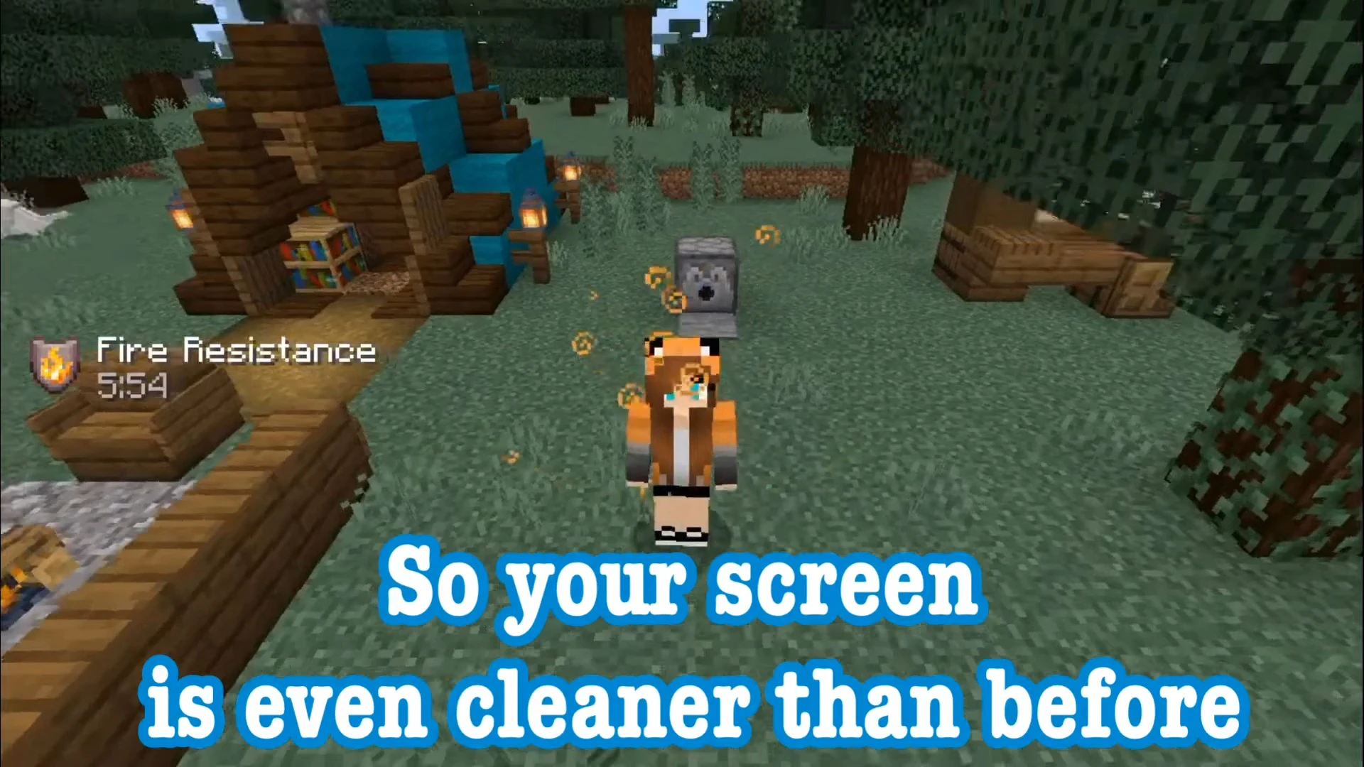 Mob Effects HUD Texture Pack (1.21, 1.20) – MCPE/Bedrock — screenshot 3