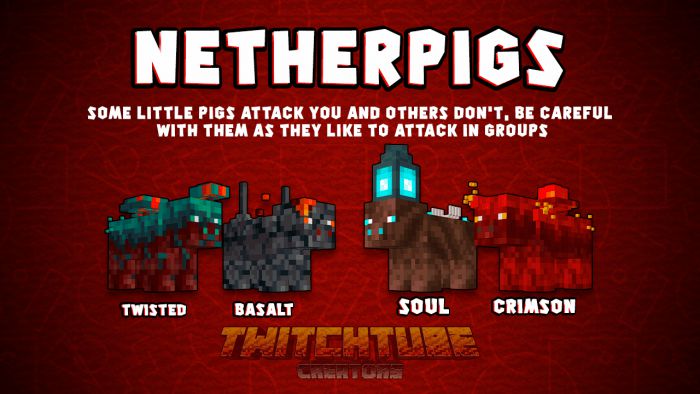 Nether Plus Addon (1.19) – Minecraft PE/Bedrock Mod — screenshot 1