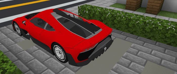 Mercedes AMG Project 1 Addon (1.19) – MCPE/Bedrock Mod — screenshot 2