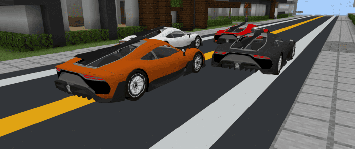 Mercedes AMG Project 1 Addon (1.19) – MCPE/Bedrock Mod — screenshot 6