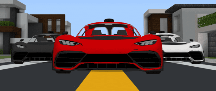 Mercedes AMG Project 1 Addon (1.19) – MCPE/Bedrock Mod — screenshot 7