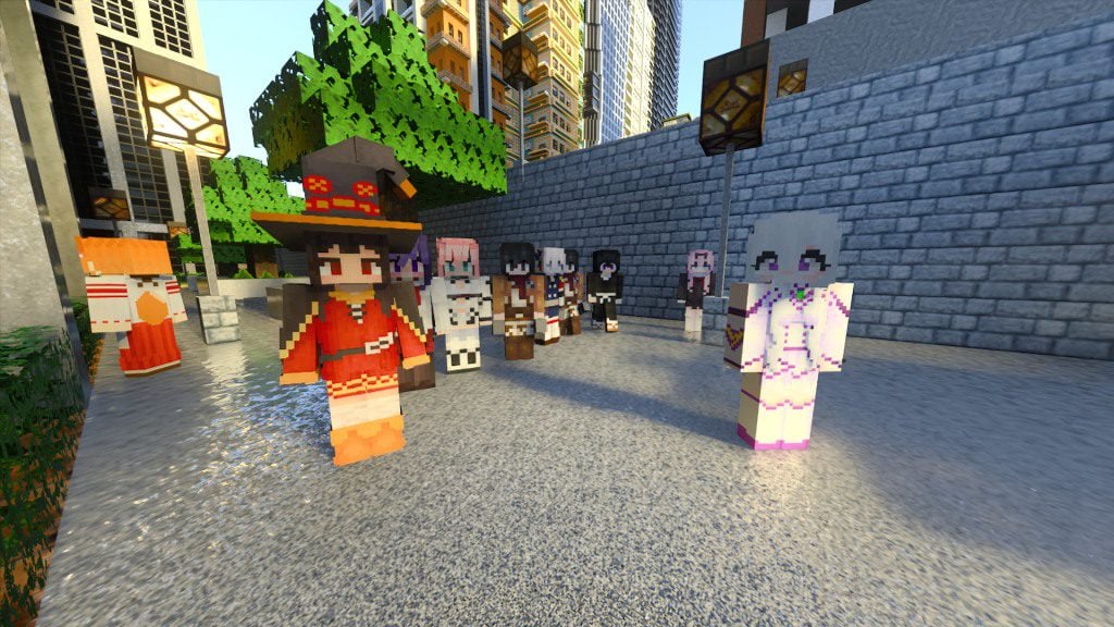 TInfiniteMinds's Waifus Addon (1.19) – MCPE/Bedrock Mod — screenshot 1